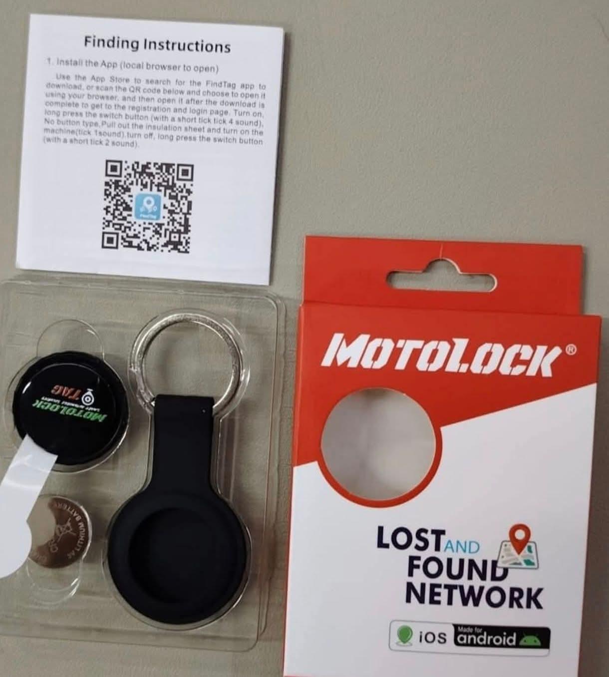 MotoLock GPS Device Components